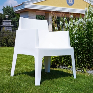 Fauteuil design de jardin en polypropylène Box