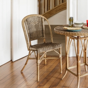 Chaise en rotin vintage - Albertine