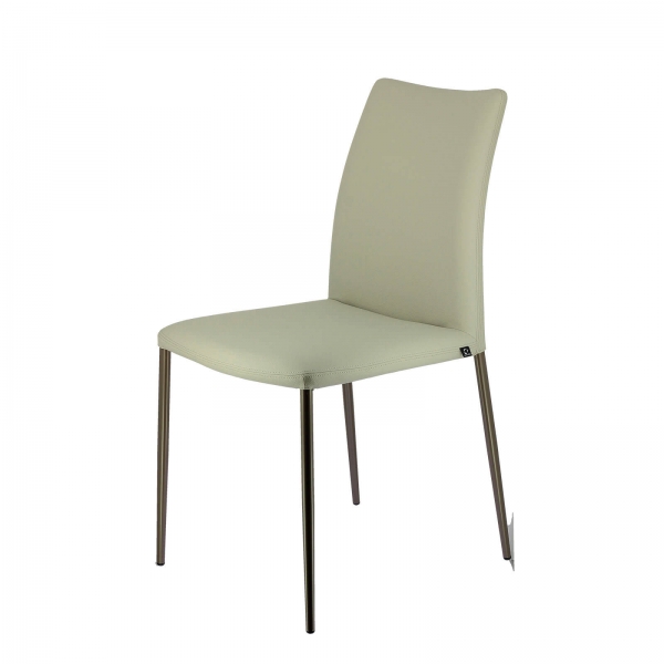 Chaise en tissu avec dossier flexible - Atlas Connubia© - 6