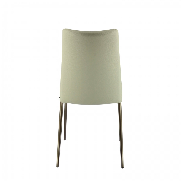 Chaise en tissu avec dossier flexible - Atlas Connubia© - 10