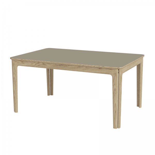 Table extensible en Fenix avec pieds en bois - SM26-27 - 7