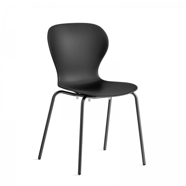 Chaise empilable en polypropylène avec pieds en métal - OPS ! CB/2310 Connubia© - 2