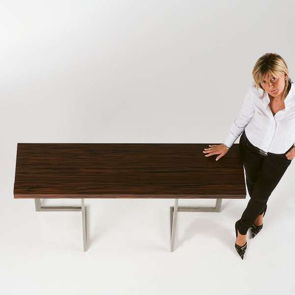 Table modulable en bois - Giravolta 130 - 5