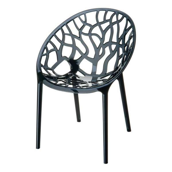 Chaise design en polycarbonate - Crystal 5 - 11